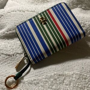 Tory Burch card wallet fairly new used one or twice.